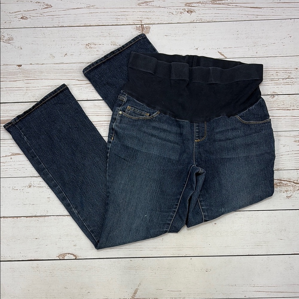 Oh Baby by Motherhood Blue Jeggings Comfortable Stretch Fit